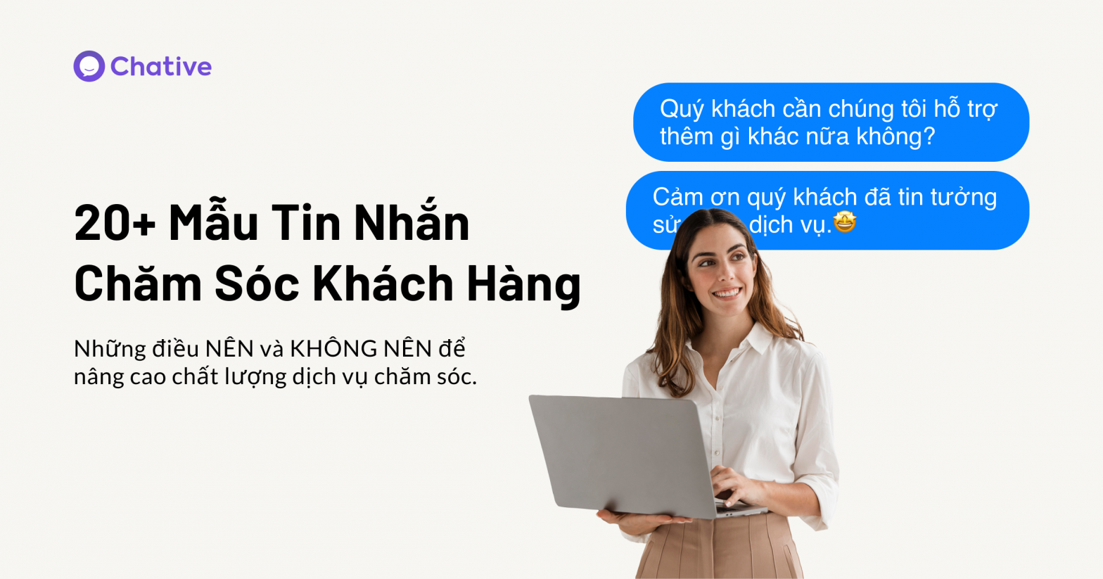 20+ Mẫu Tin Nhắn Chăm Sóc Khách Hàng Giúp Tăng Doanh Thu