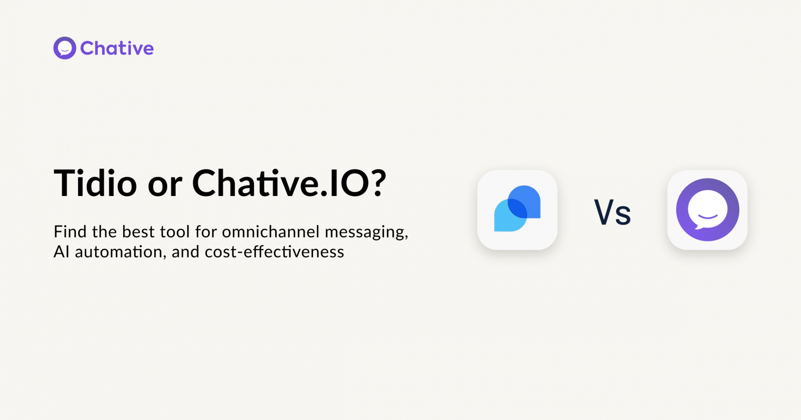 Tidio vs. Chative.IO: Which Customer Messaging Tool Wins?