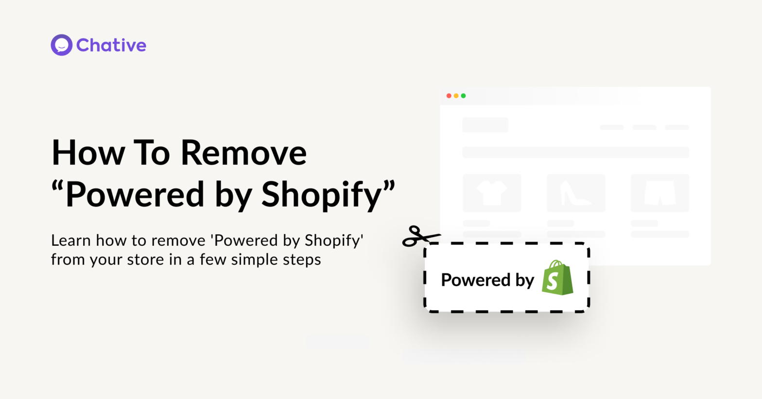 How to Remove "Powered by Shopify" Step - by - Step Guide