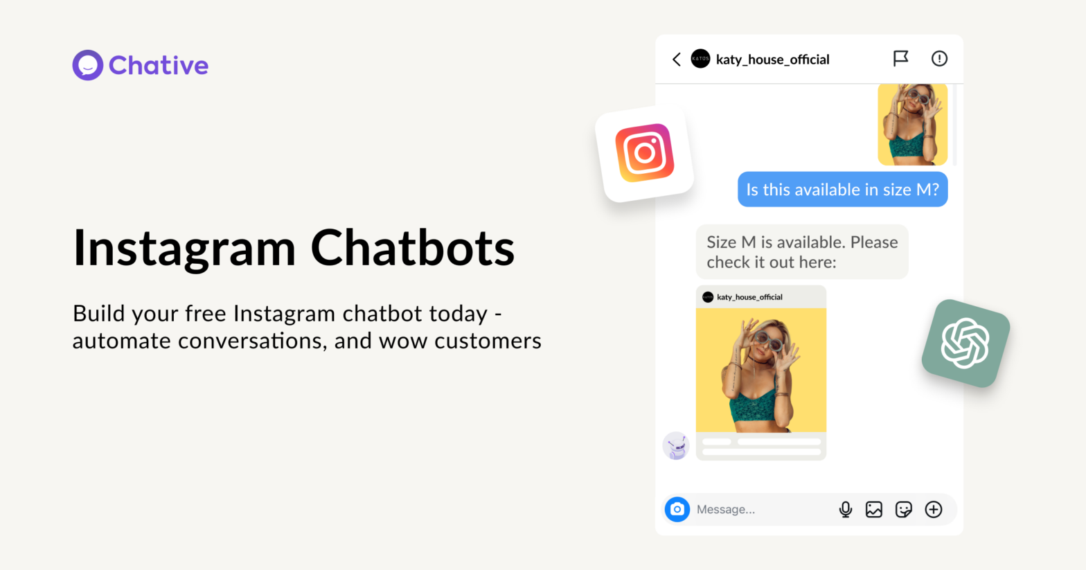 Create A Chatbot for Instagram for Free