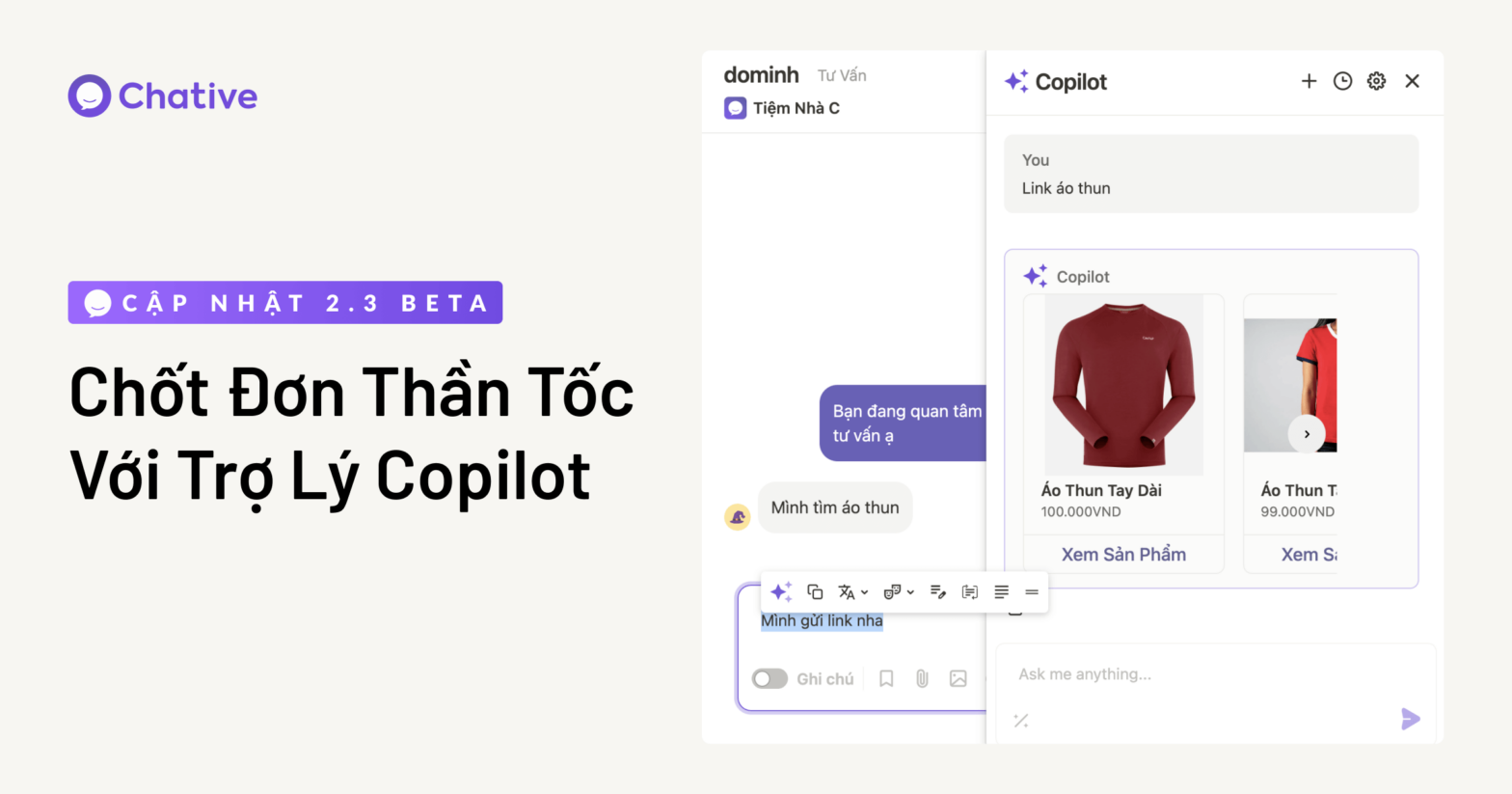 Cập Nhật 2.3: 10S Có Đủ Thông Tin Với Trợ Lý Copilot (Beta)