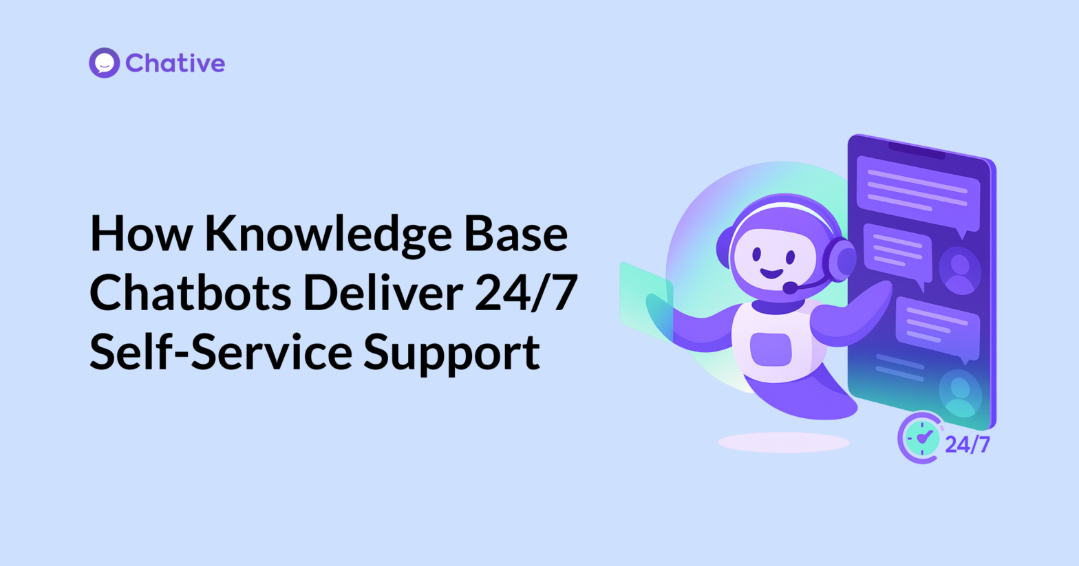 How Knowledge Base Chatbots Deliver 24/7 Self-Service Support